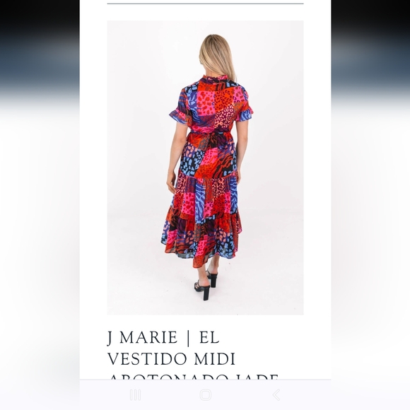 Colorful Patchwork Dress - Picture 7 of 8